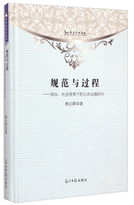 

学术之光文库规范与过程·政治、社会视角下的公共治理研究