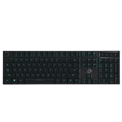 

Daleu EK820 ultra-thin 104 key game backlit office mechanical keyboard chocolate red axle