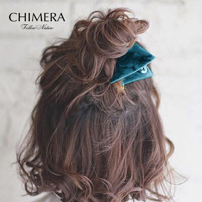 

Химера (CHIMERA) ювелирные изделия волос красивый большой треугольный волосы поймать темно-зеленый темно-зеленый