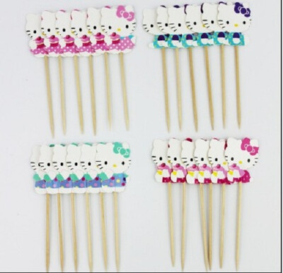 

24pcs / много замороженных esla анна снег, многие и многие выбирает ребенок, замораживание кекс на день рождения, украшения evnent