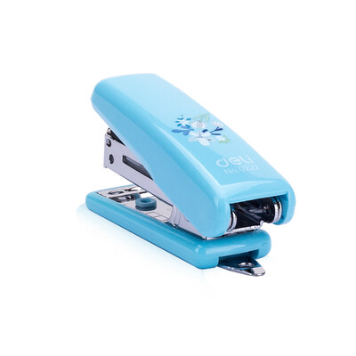 

Effective deli 0222 simple mini stapler 10 color random