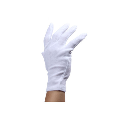 

Cotton text play white gloves labor insurance etiquette reception review performance jewelry plate beads cotton gloves