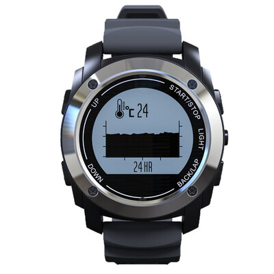

S928 Bluetooth GPS Real-time Heart Rate Track Smart Wristband Air Pressure Environment Temperature Height Watch