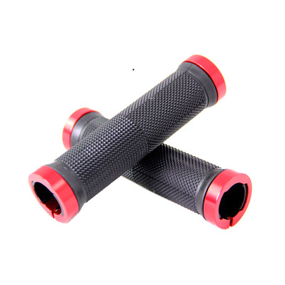 

TOPCABIN Double Lock on Locking Bicycle Handlebar Grips Cycle Bicycle Mountain Bike