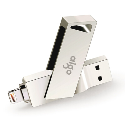 

Patriot aigo 32G Apple Phone U disk U368 USB30 Apple official MFI certified iPhone&iPad dual interface mobile phone with silver