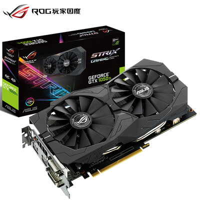 

ASUS ROG STRIX-GTX1050TI-O4G-GAMING 1392-1518MHz 4G 7008 MHz GDDR5 PCI-E30 Graphics