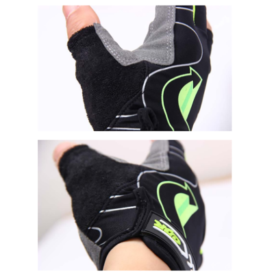 

Riding gloves silicone half finger gloves moisture perspiration gloves breathable