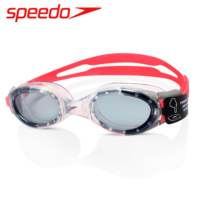 

Speedo Swim Goggles Мужчины и женщины Большой каркасный туман Водонепроницаемый HD Плавательные очки Biofuse Technology Мягкое и удобное оборудование для плавания 613006-29 Red