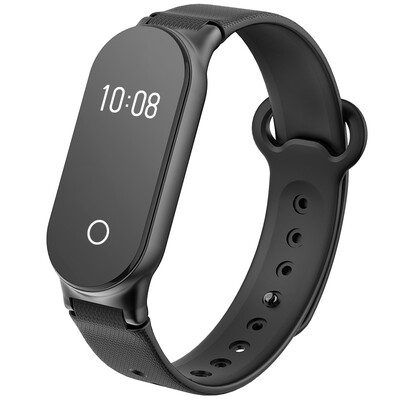 

Pacewear Tencent общественного движение S8 браслета сердце монитор скорости напоминание вызова оповещение малоподвижного дисплей OLED точный динамический черный шагомер