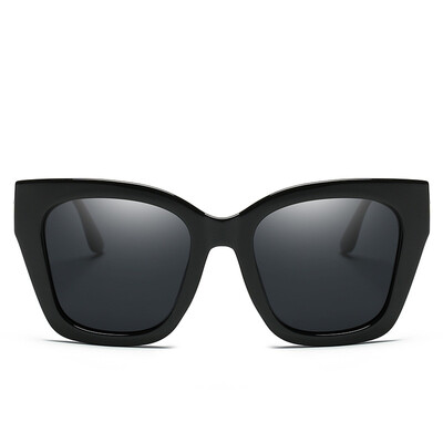 

2017 fashion new sunglasses female tide retro big box Korean fashion bright reflective sun glasses men polarized light new sunglas