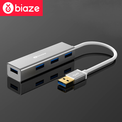 

BIAZE USB 30 hub 02m silver