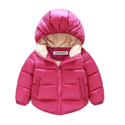 

New children down jacket boy&girls childrens clothing thick down jacket childrens clothing hooded jacket