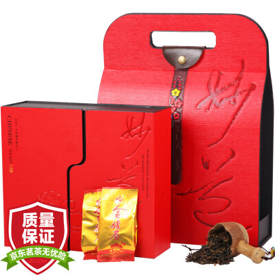 

Ming Shan tea tea Jin Jun Mei black tea Wuyishan Tong Mu Guan new tea cortical gift box 220g