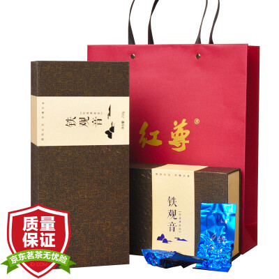 

Hong respect tea Fujian Tieguanyin fragrance oolong tea 250g / box * 2 hundred family surname gift box