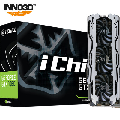 

Видеокарта Inno3D iChill GeForce GTX1060 X3 Ice Dragon edition