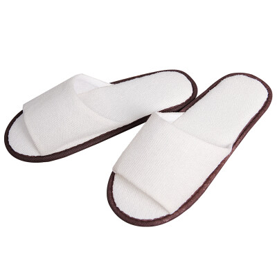 

Jingdong supermarket set pure JICHUN disposable slippers exposed toe disposable slippers 10 double loaded 16019