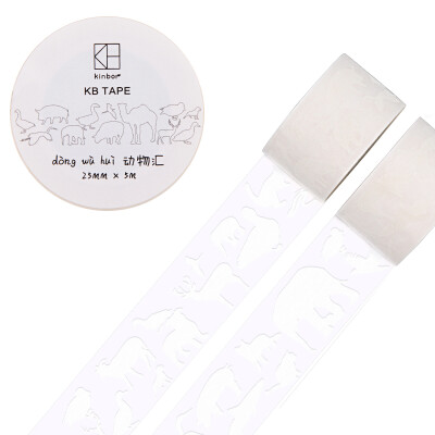 

Kinbor lace hand book&paper tape 15mm5msmall fresh hand book sticker peach core DTB64085