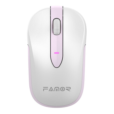 

FAMOR M360 Wireless Office Mouse Pink