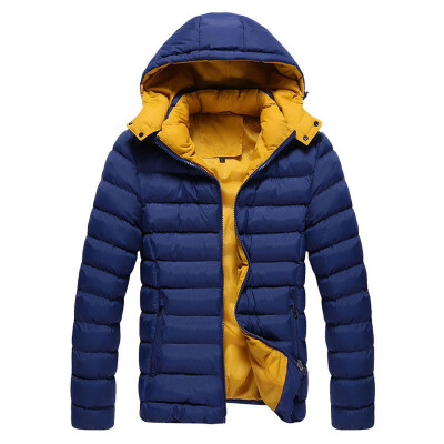 

Men Winter Jacket Hooded Men Parkas Casual Warm Male Hoodies Fashion Thick Thermal Coats Brand Clothing