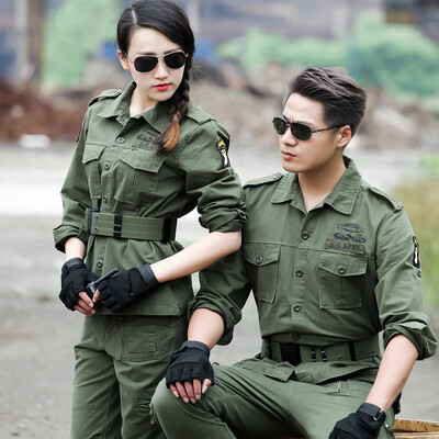 

American military men&women in 101 suits Camouflage suit Special military training suit Work clothes