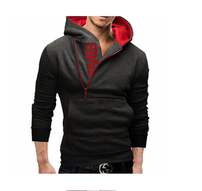 

Brand 2017 Hoodie Side Zipper Hit Color Hoodies Men Fashion Tracksuit Male Sweatshirt Off White Hoody Mens Purpose Tour Hoodie