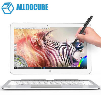 

AlldoCube / Cube Mix плюс 2 в 1 планшетном ПК Windows 10 OS 10.6 "1920 * 1080 IPS intel Kabylake 7Y30 Dual Core 4GB Ram 128GB Rom