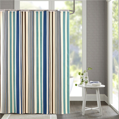 

High quality modern waterproof bath curtain for bathroom products shower curtain