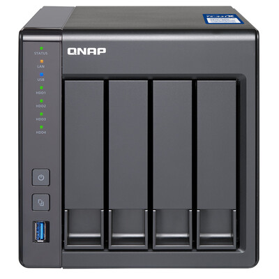 

QNAP TS-431X-2G dual-core processor built-in 10GbE SFP network port Four-bay NAS network storage no built-in hard disk