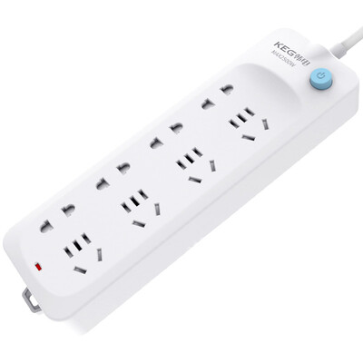 

Korean electric KEG HD-ZSB-044K-30 3 m 8 hole new national standard master control switch socket plug strip board
