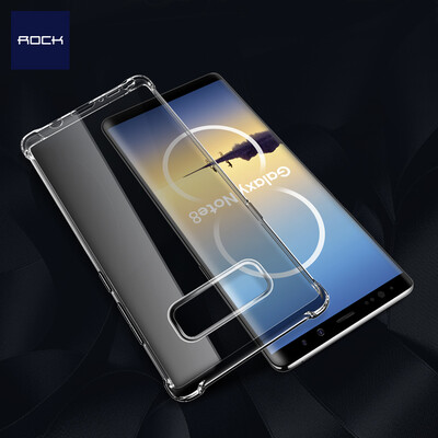 

Rock ROCK Samsung Note8 phone shell note8 protective shell thin shatter-resistant silicone soft shell crystal shield series transparent