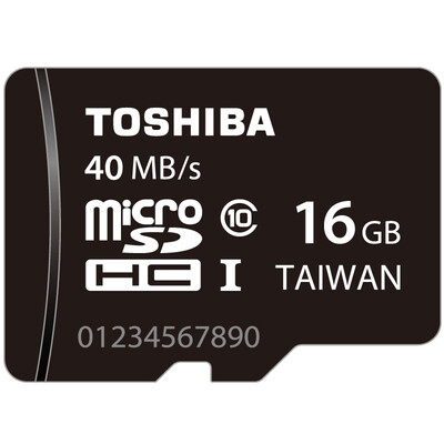 

Toshiba TOSHIBA 16G TF microSDHC memory card Class10