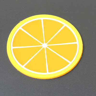

Кухня Home Living Jelly Color Fruit Shape Coasters Силиконовые ковриковые коврики Креативные противоскользящие изоляционные коврики