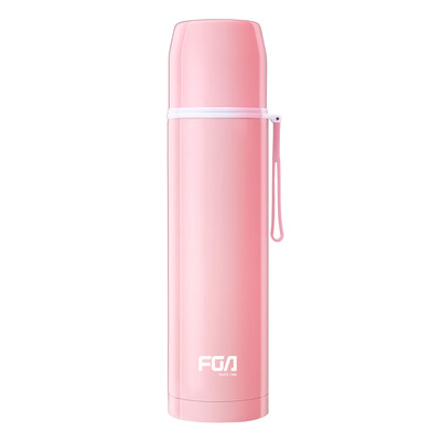 

Fuguang extraordinary series insulation cup insulation pot 304 stainless steel vacuum cup outdoor sports travel fashion bullets tea cup 460ML pink WFZ6021-460