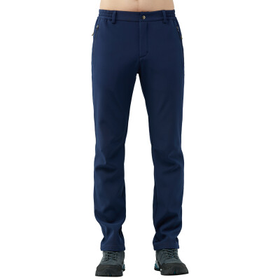 

2017 New Winter Men Women Hiking Pants Outdoor Softshell Trousers Waterproof Windproof Thermal for Camping Ski Climbing