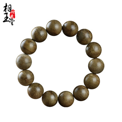 

Phase Yutang Close downOld material incense hand string 16mm Buddha beads Male and female modelsButter grunge Beaded bracelet