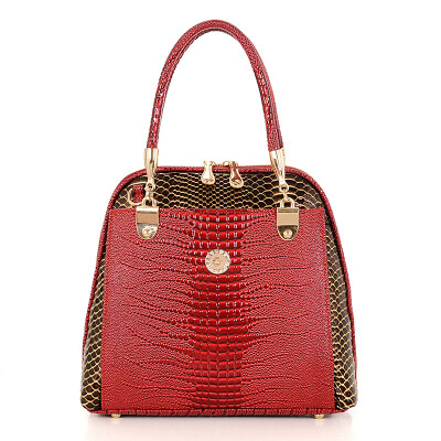 

Hot women's fashion shell bag designer handbags high quality embossed leather bag crocodile pattern shoulder bag ladies handbags