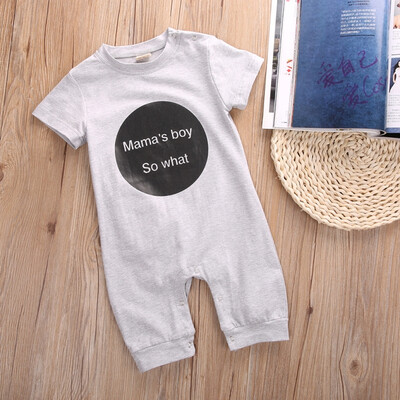 

Newborn Baby Girl Boy Bodysuit Short Sleeve Romper Jumpsuit Outfits One-pieces