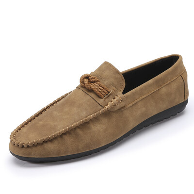 

Slip-ons casual shoes Loafers Suede flat shoes Mens shoes