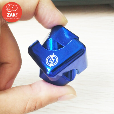 

Fingertip gyro finger gyro decompression creative toys birthday gift EDC does not shake steady lasting metal box blue 1335A