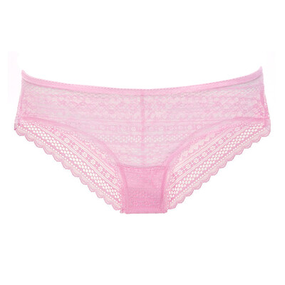

Г-жа Виктория втихомолку VICTORIA'S SECRET сексуальные розовые кружевные трусики 365341 AZH XS