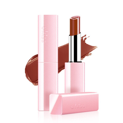 

Youke Si ukiss Afternoon Tea Light Glaze Lipstick 09 caramel chocolate lip gloss lip balm lipstick moisturizing moist&moist
