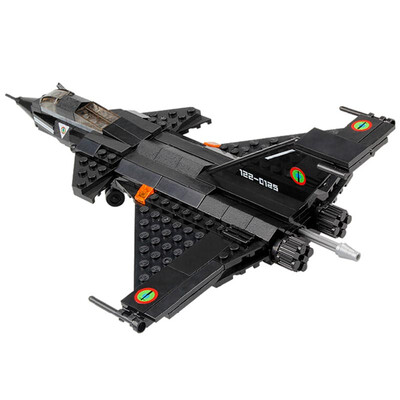 

3D-дизайн строительных игрушек 191PCS пластик Строительные блоки кирпичей 98407 военных Rafale стелс истребителей Игрушки подарки