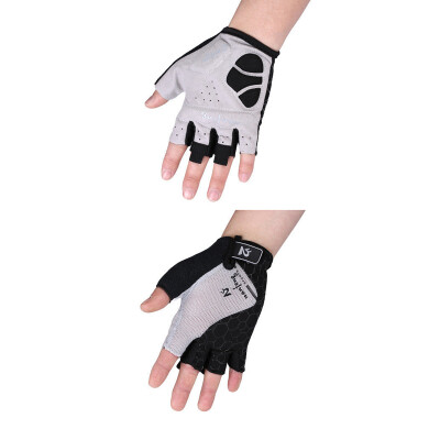 

Half finger cycling gloves 2017 new sport outdoor cycling equipment skid half finger bike gloves