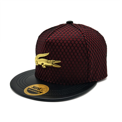 

новый стиль хип - хоп SnapBack шляпу мультфильм крокодил бейсболка квартиру шляпу для мужчин и женщин