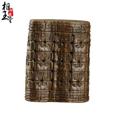 

Phase Yutang 【Tianzhu sachet】Dalakan old materialIncense pendant Hand carvedLe child back cloud pendant Car hanging