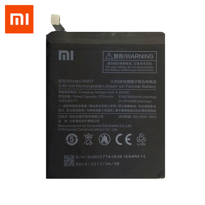 

Оригинальная батарея мобильного телефона Xiaomi Mi 5s Plus International 3800mAh BM37 Литиевые полимерные батареи высокой емкости