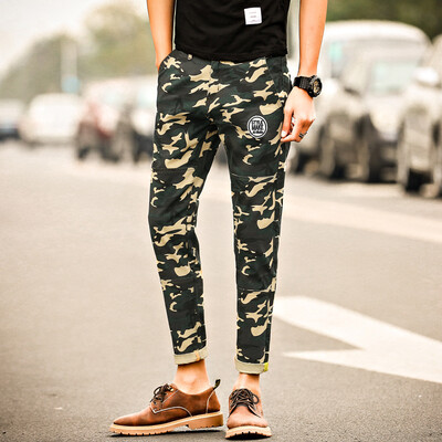 

2017 new men's nine pants in autumn thin section Slim pants as gift for men