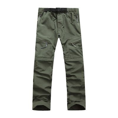 

New Summer Spring Mens Pants Quick Dry Breathing Removable Trousers Military Pants Casual Army Male Clothing