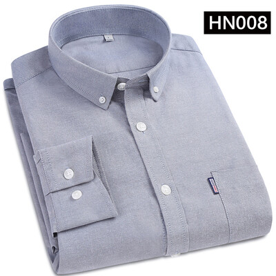 

Business Gentleman Men Casual Long Sleeve Shirt Spring Autumn