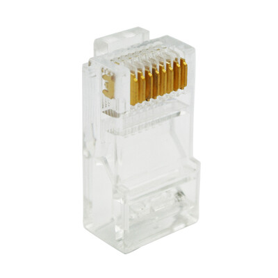 

KATA Network Crystal Head Phone Line Crystal Head Computer Cable Connector 8P Plus 6P4C Combination Tool Accessories 16 Pack